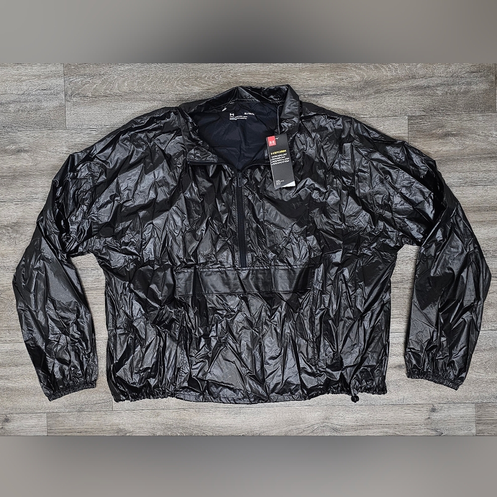 Women's Under Armour Storm Pulliver Windbreaker-Size XL *NWT*